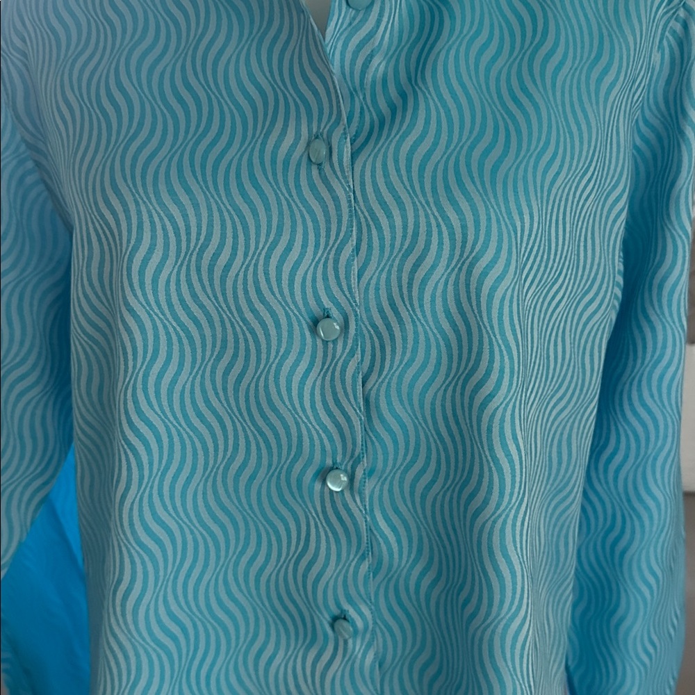 Blue Button Down Shirt - Picture 2 of 3